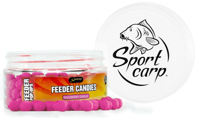 Sportcarp plávajúce nástrahy feeder candies 75 ml 8 mm-moruša-cesnak