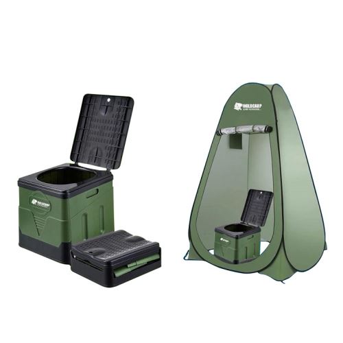 Holdcarp Set Prenosná Toaleta Portable Toi + Stan