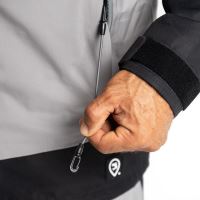 Adventer & Fishing Membránová Bunda Titanium Black (4)