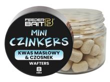 FeederBait Wafters Mini Czinkers 6x8 mm - Cesnak/Butyric Acid