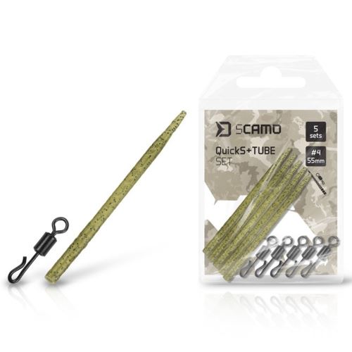 Delphin Set Prevleky Proti Zamotaniu a Obratlíky sCAMO QuickS #4 + Tube 5 ks