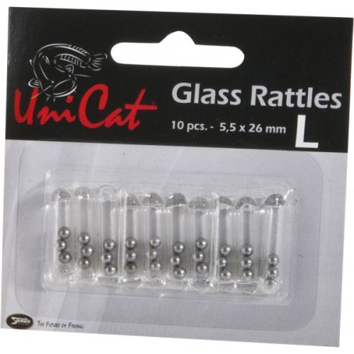 Uni Cat Hrkálky Glass Rattles Small 10 ks