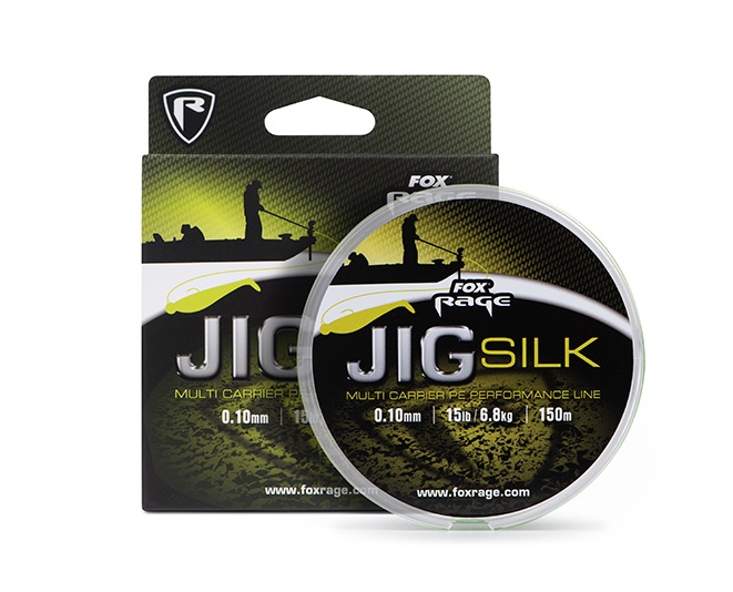 E-shop Fox rage splétaná šňůra jig silk 150 m - 0,08 mm 12 lb