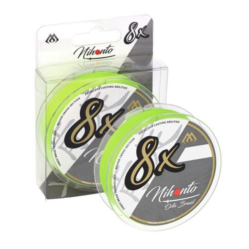Mikado Splietaná Šnúra Nihonto Octa Braid Fluo 150 m