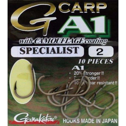 Gamakatsu Háčiky G-Carp Specialist CAMOU A1 10ks