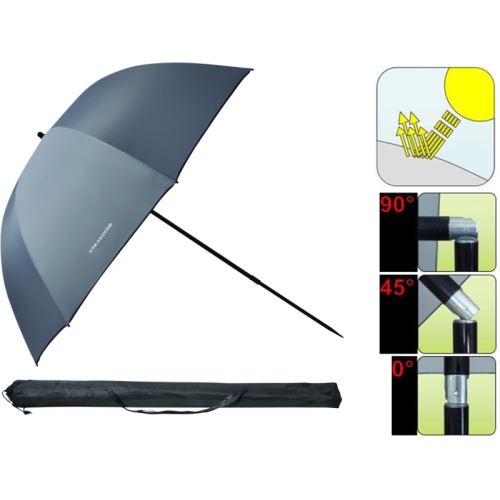 Trabucco Dáždnik Light Grey Umbrella 2,5m PU