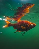 Savage Gear Gumová Nástraha 3D Line Thru Roach Slow Sinking Glitter Bream (5)