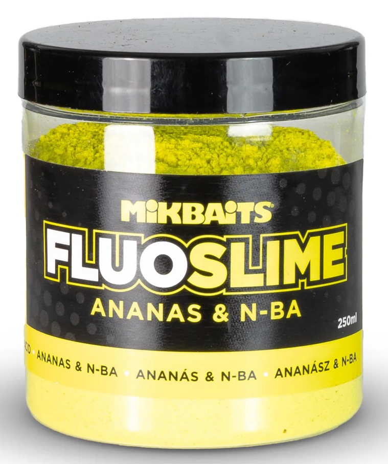 E-shop Mikbaits obaľovací dip fluo slime 100 g-ananas
