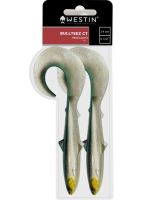 Westin Gumová Nástraha Bullteez Curltail Black Chartreuse (3)