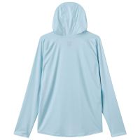 Daiwa Funkčné Tričko Hoodie Rash Guard Full Zip Iceblue UPF40 (1)