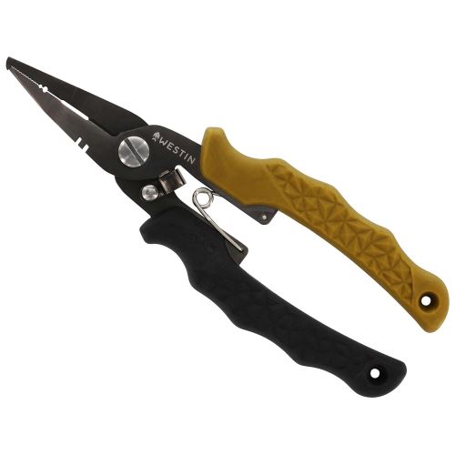 Westin Kliešte HD Split Ring Pliers Black Sand