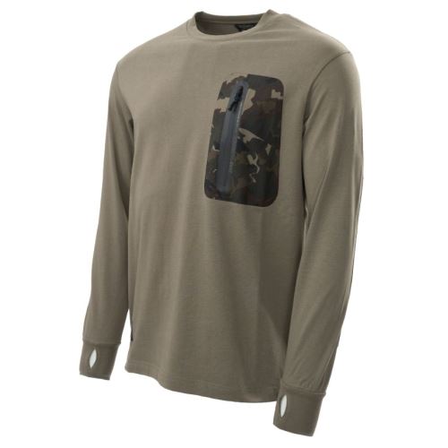 Nash Tričko ZT HD Long Sleeve T-Shirt Green