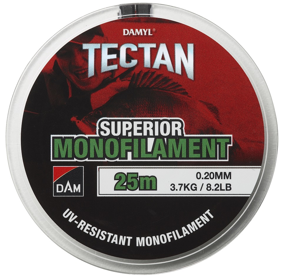 Dam vlasec damyl tectan superior monofilament 25 m - 0,08 mm 0,6 kg