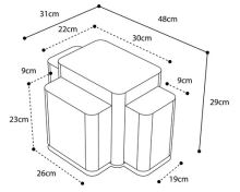 Nash Taška Subterfuge Carryall Small 30l (4)