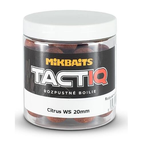 Mikbaits Rozpustné Boilies Tactiq Citrus WS 250 ml