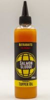 Nutrabaits Topper Polievací Olej Salmon Sludge 250 ml Lososový