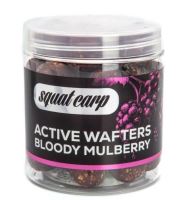 Squat Carp Vyvážené Boilies Active Wafters Bloody Mulberry (1)