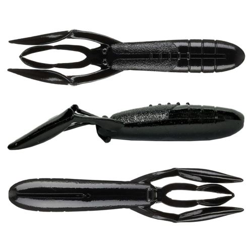 Keitech Gumová Nástraha Glide Camaron Black - 9 cm 10 g 6 ks