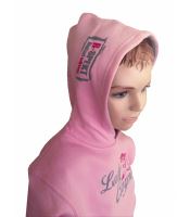R-spekt Detská Mikina S Kapucňou Lady Carper Pink (4)