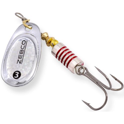 Zebco Rotačka Trophy Z-Swirl Strieborná Holografická