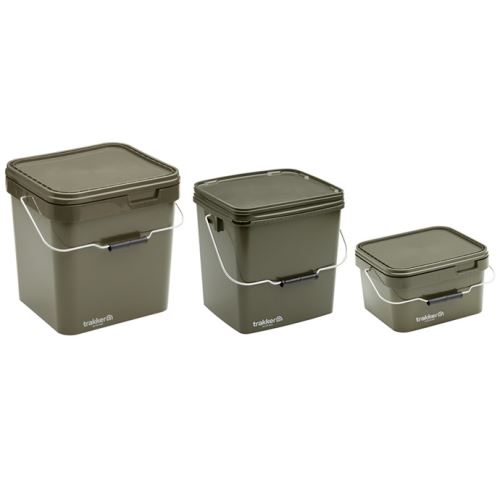 Trakker Plastový box Olive Square Container 17 Litrov