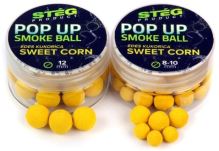Stég Plávajúce Boilie Pop Up Smoke Ball 10 g 12 mm - Sweet Corn