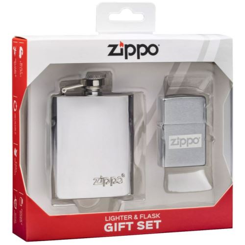 Zippo Sada - Placatka a Zippo Benzínový Zapaľovač