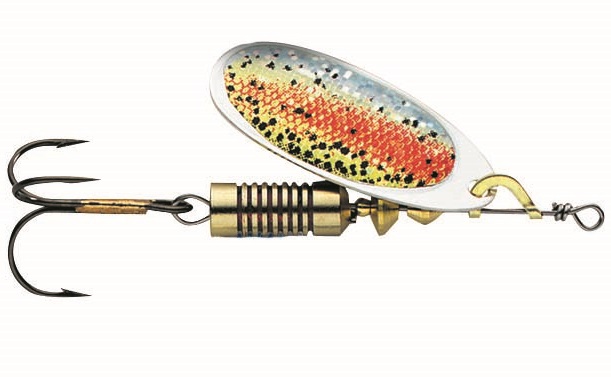 Dam blyskáč effzett nature 3d spinner sinking rainbow trout - 3 6 g