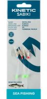 Kinetic Nadväzec Sabiki Royal Holo Fishskin Red Blue 115 cm #4 Kinetic Nadväzec Sabiki Royal Holo Fishskin Red Blue 115 cm #4