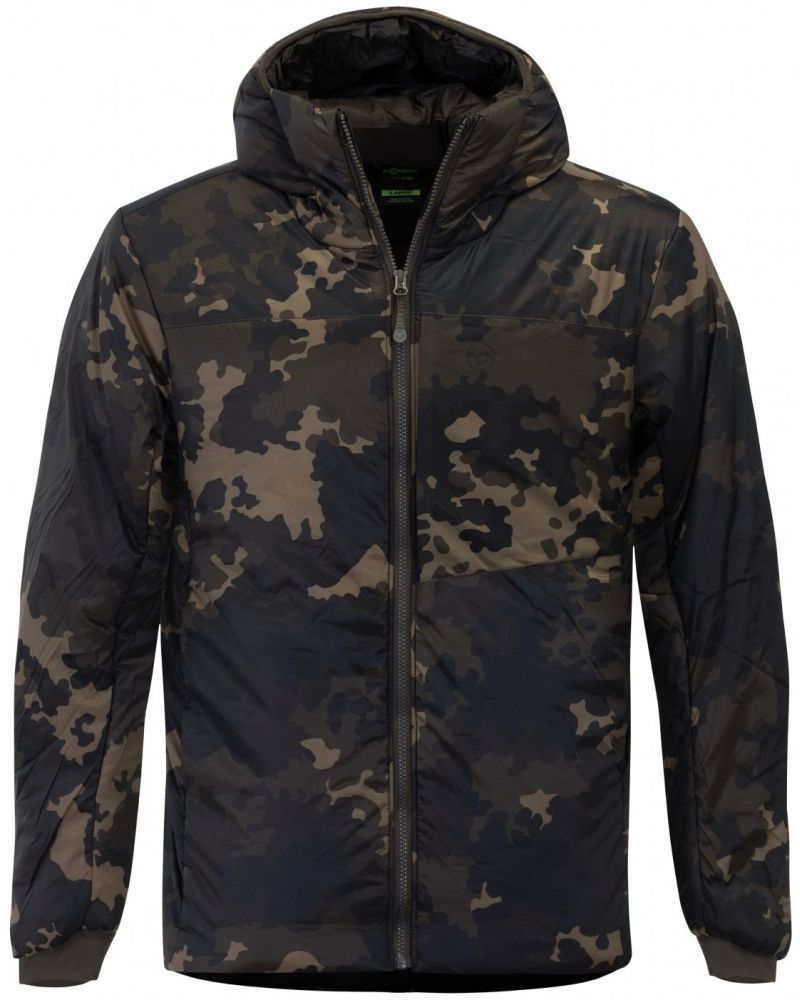 E-shop Korda bunda insulated hooded jacket dark kamo - s