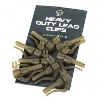 Nash Záves Na Olovo Heavy Duty Lead Clip 8ks