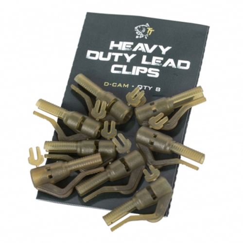 Nash Záves Na Olovo Heavy Duty Lead Clip 8ks