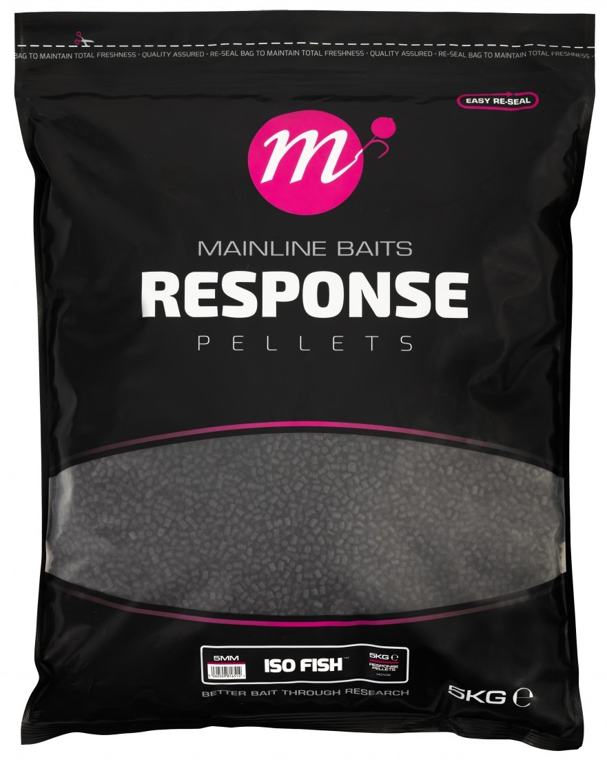 Mainline pelety response pellet iso fish 5 mm - 5 kg