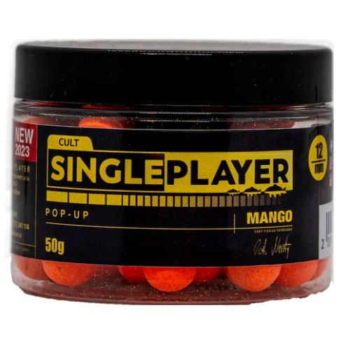 Singleplayer Plávajúce Boilies Pop-Up Boilies Mango 50 g