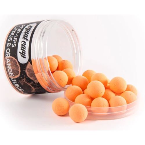 Squat Carp Plávajúce Boilies Pop-Up Citrus & Orange Juice 60 g