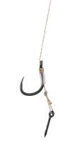 Mikado Nadväzec Feederový MF14 Braided S Ihlou Barbless 8 ks 10 cm (1)