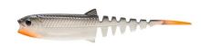 Savage Gear Gumová Nástraha Cannibal Minnow V-Tail White Black