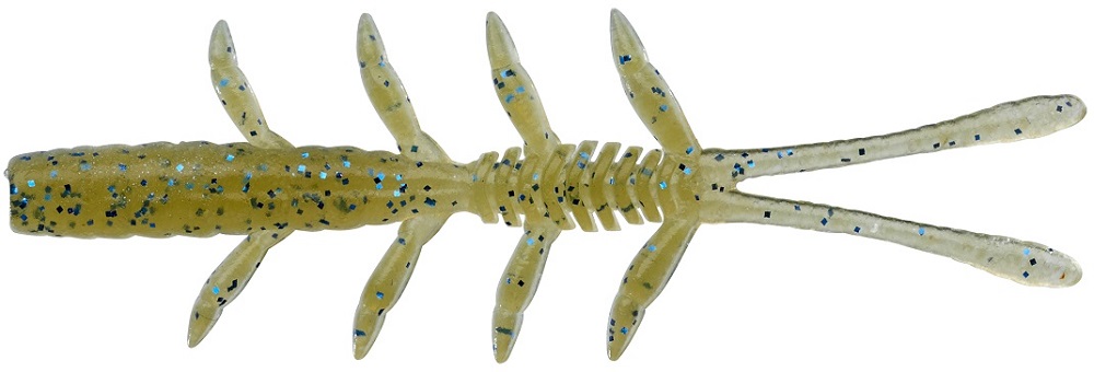 Illex gumová nástraha nymfa scissor comb melon blue clear pearl - 9,7 cm 7 ks