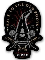 4ANGLERSDESIGN Samolepka 84 Back To The Old Roots 4ANGLERSDESIGN Samolepka 84 Back To The Old Roots