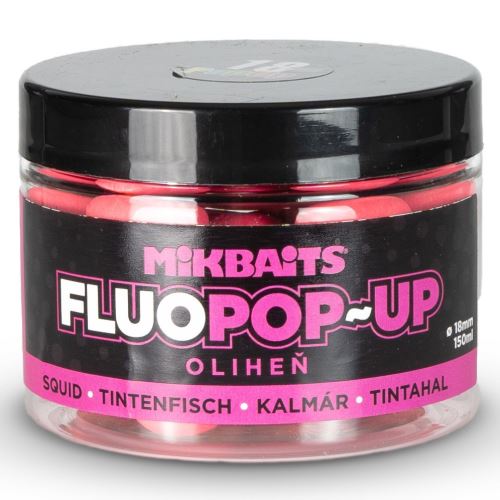 Mikbaits Plávajúce Boilie Fluo Oliheň 150 ml