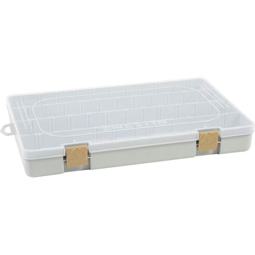 Westin Krabička W3 Tackle Box Grey/Clear 36 x 22,5 x 4,8 cm
