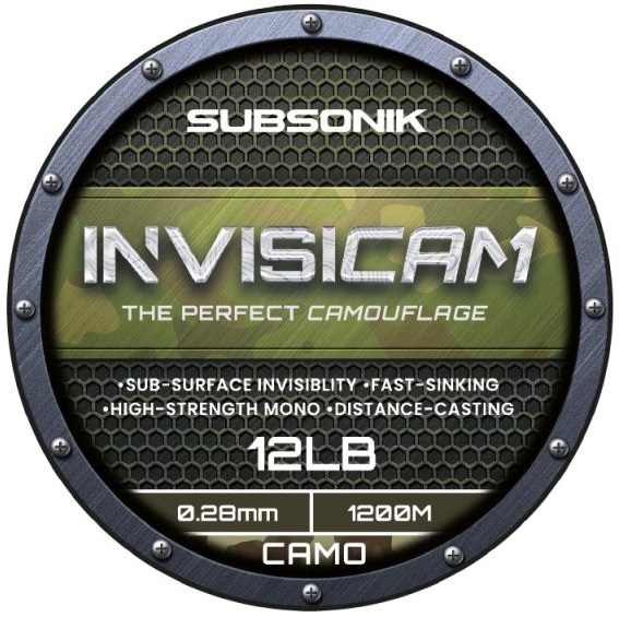 Sonik vlasec subsonik invisicam camo 1200 m - 0,28 mm 5,44 kg