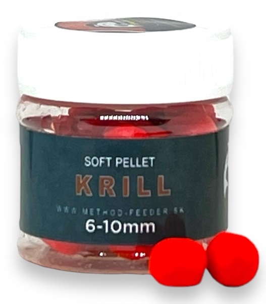 Method feeder fans pelety soft fluo 6-10 mm 50 ml - krill