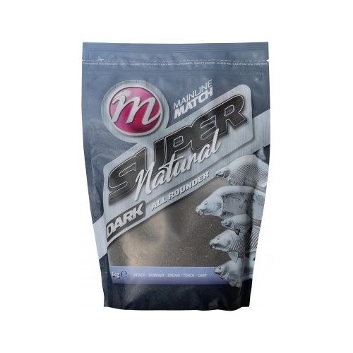 Mainline Krmítková Zmes Super Natural Dark All Rounder Mix 1 kg