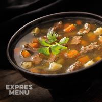 Expres Menu Hovädzí Vývar S Mäsom A Zeleninou 600 g (1)