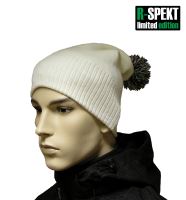 R-spekt Čiapka PomPom DUO beanie style smotanová (6)