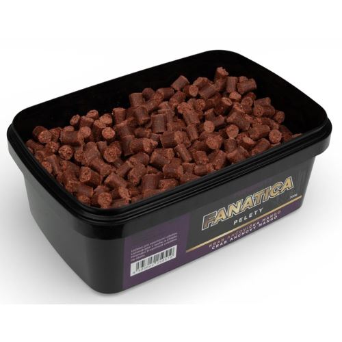 Mikbaits Pelety Fanatica Krab Ančovička Mango 700 g 6 mm