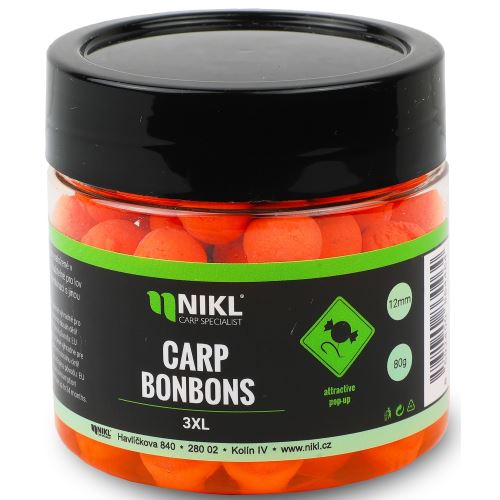 Nikl carp bonbons pop up 90 g 12 mm-3XL - Oranžová