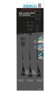 Zebco Lanko Demonic Spin Leaders Black 1x7 Assorted