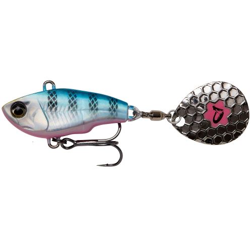 Savage Gear Fat Tail Spin Sinking Blue Silver Pink